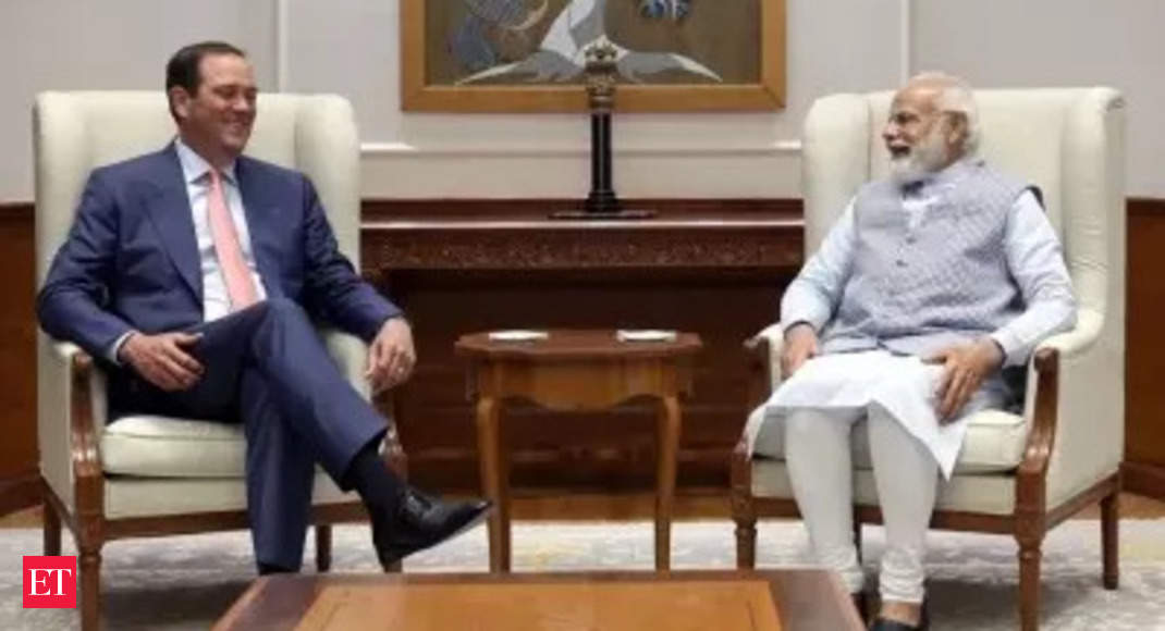 cisco: PM meets CISCO CEO, says good to see firm harnessing wide range of opportunities available in India