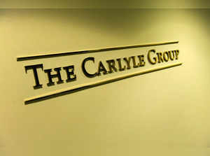 FILE PHOTO: A general view of the lobby outside the Carlyle Group offices in Washington