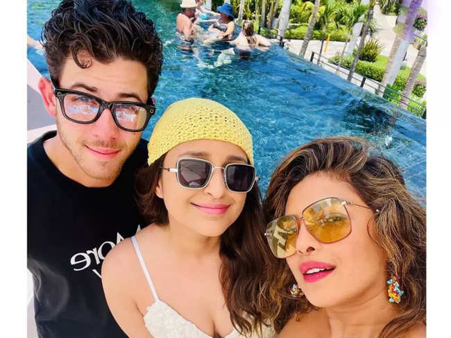 While Nick ​Jonas is busy promoting his new album, PeeCee has put her work commitments on hold for her cousin's big day.​