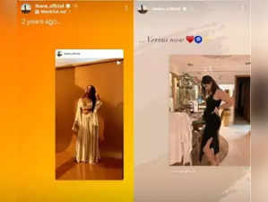 Ileana Sex Video Download Free - Pregnant Ileana D'Cruz shares latest photos showing baby bump, compares it  with old pictures - The Economic Times
