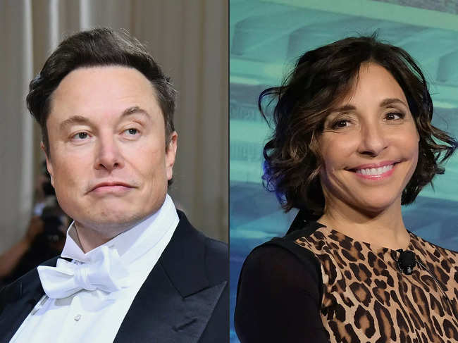 (COMBO) This combination of pictures created on May 12, 2023 showsElon Musk at the 2022 Met Gala at the Metropolitan Museum of Art on May 2, 2022, in New York and Chairman, Advertising Sales and Client Partnerships NBCUniversal Linda Yaccarino during 2016 Advertising Week New York on September 28, 2016 in New York City.  Elon Musk on May 12, 2023 said he has chosen top ad executive Linda Yaccarino as CEO of Twitter as he fights to reverse fortunes at the struggling platform he bought for $44 billion last year. (Photo by Angela Weiss and D Dipasupil / various