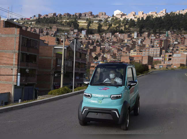 Bolivian EV startup hopes tiny car will make it big in lithium-rich country