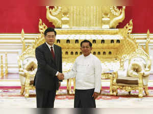 China's Foreign Minister Qin Gang visits Myanmar ahead of India trip