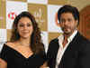 Shah Rukh Khan turns cheerleader for wife Gauri at the launch of her coffee table book 'My Life in Design'