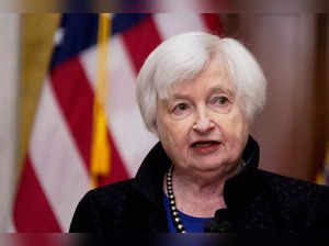 FILE PHOTO: U.S. Treasury Secretary Janet Yellen holds news conference in Washington