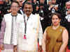 India shining at Cannes! I&B MoS L Murugan brings 'veshti' charm to red carpet with producer Guneet Monga & Manipuri actor Kangabam Tomba