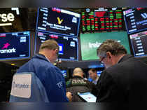 Wall Street ends higher, dollar climbs on solid data, debt ceiling progress
