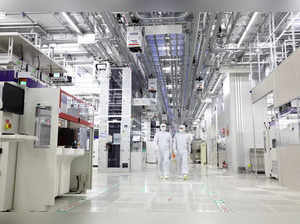 FILE PHOTO: Samsung Electronics' chip production plant at Pyeongtaek