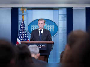 FILE PHOTO: White House national security adviser Jake Sullivan speaks during a daily press briefing at the White House