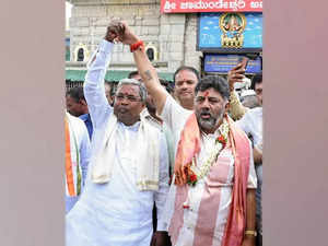 Siddaramaiah to take oath as Karnataka CM today; DK Shivakumar to sworn in as his deputy