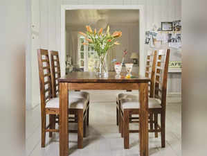 7 Best 4-Seater Wooden Dining Tables in India