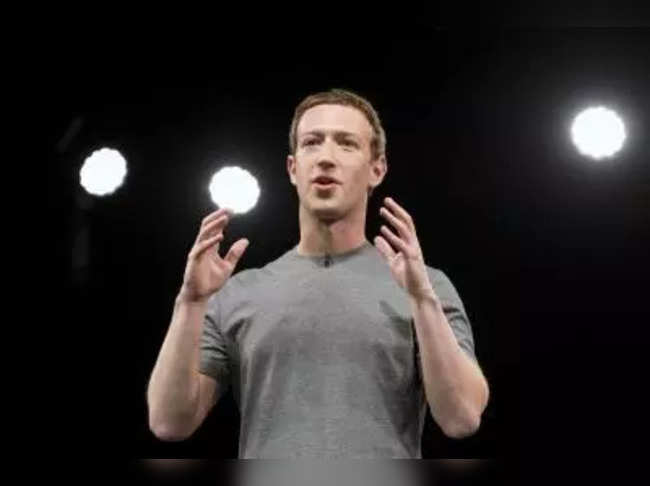 Founder and CEO of Facebook Mark Zuckerberg