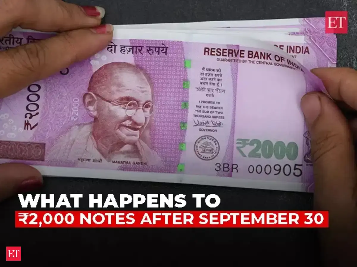 rs 2000: RBI circular on ₹2,000 notes: Here's what you can do with your ...