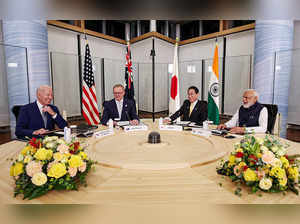 Hiroshima: Prime Minister Narendra Modi with USA President Joe Biden, Prime Mini...