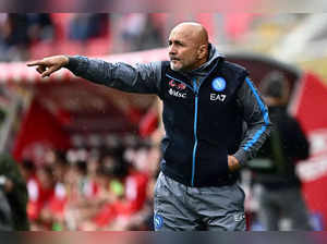 Napoli's Italian coach Luciano Spalletti