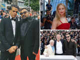 Cannes 2023: Anurag Kashyap twins in black with Vikramaditya Motwane; Leonardo Di Caprio’s film 'Killers Of The Flower Moon' gets 9-minute standing ovation; Jennifer Lawrence stuns in red