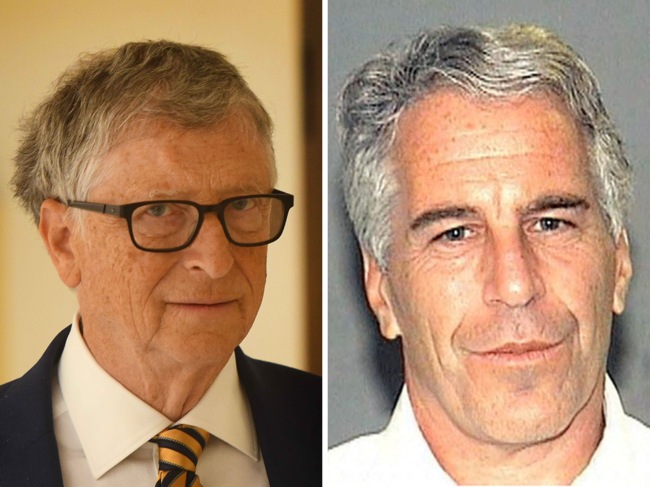 Bill Gates's connection with Jeffrey Epstein.