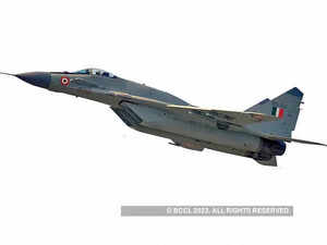MiG-29's additional fuel tank dislodges during training, falls in forest