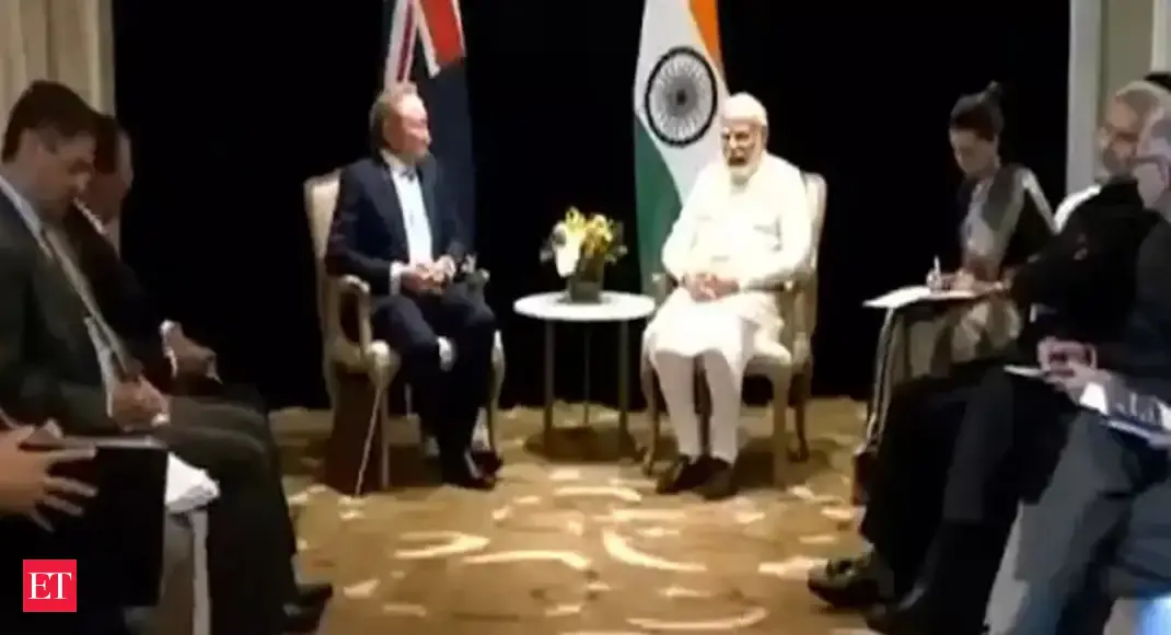 PM Modi meets prominent Australian business leaders in Sydney - The ...