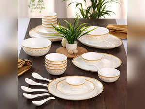 Opalware Dinner Set