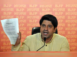 New Delhi, Aug 30 (ANI): BJP National Spokesperson Shehzad Poonawalla addresses ...