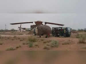 Army choppers make emergency landing in Bikaner due to inclement weather
