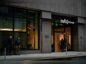 FILE PHOTO: Silicon Valley Bank location in San Francisco