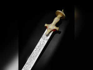 **EDS: TO GO WITH STORY** London: The Bedchamber Sword of Tipu Sultan that was s...