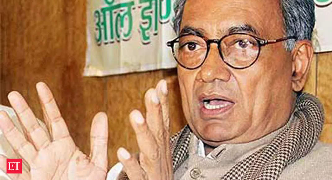 bjp: If voted to power in MP, Cong will jail BJP, Bajrang Dal men for 'spying' for ISI: Digvijaya