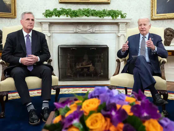 US debt ceiling crisis: Biden, McCarthy reach 'in principle' deal to raise  the limit for 2 years - The Economic Times Video | ET Now