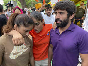 India Wrestlers Protest