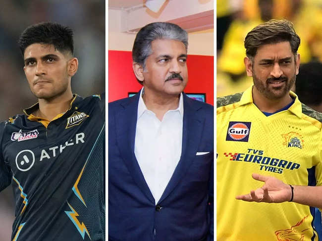 Businessman Anand Mahindra, who loves cricket, was also in a fix while choosing a side.