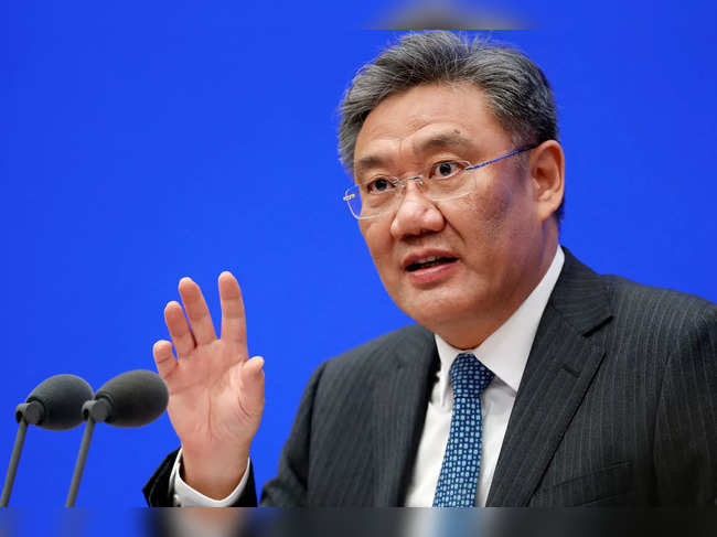 Chinese commerce minister Wang Wentao