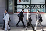 Asian shares rise on debt bill progress, Fed pause hopes
