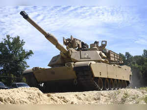 US Abrams tanks