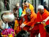 Madhya Pradesh: Nepal's PM Pushpa Kamal Dahal 'Prachanda' offers prayers at Mahakal Temple in Ujjain