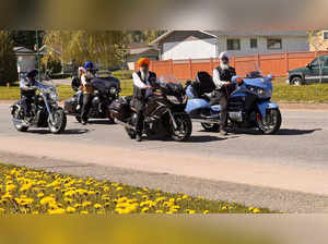Bill to allow Sikhs to ride without motorcycle helmets in California.(PHOTO COURTESY: Legendary Sikh Riders)