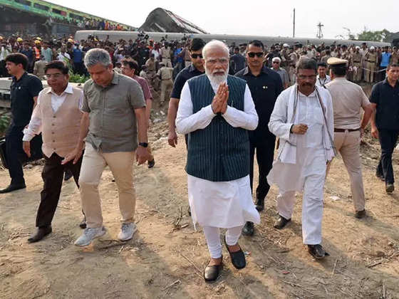 ओडिशा रेल हादसे के दोषियों को बख्शा नहीं जाएगा: PM मोदी Those guilty of Odisha train accident will not be spared: PM Modi