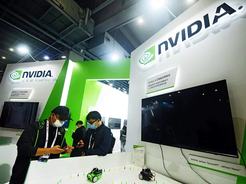 Nvidia enters the trillion-dollar club on AI frenzy, becoming a darling of Indian investors.