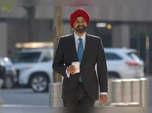World Bank President Banga arrives for his first day of work at World Bank headquarters in Washington