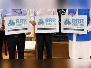 RRR centres in UP for 'reduce, reuse & recycle'.