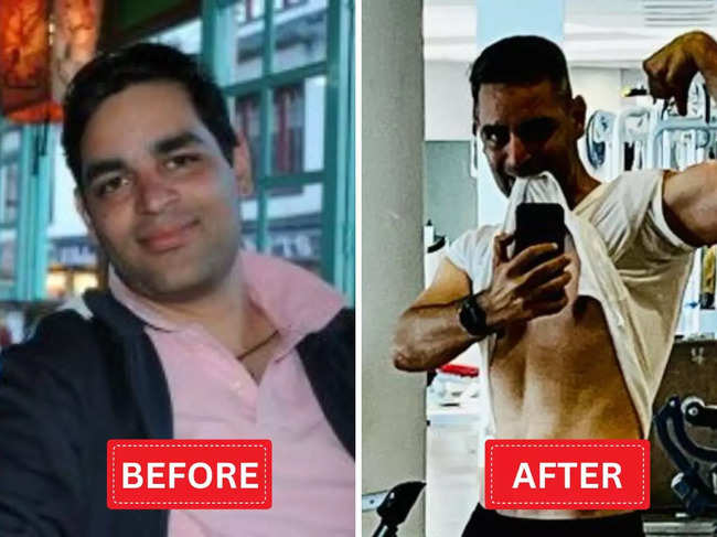 Ankur Warikoo started his weight-loss journey with his wife Ruchi.
