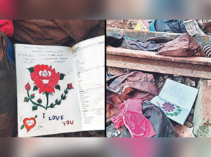 The notebook with love poems that was found lying on the tracks at the accident site (1)