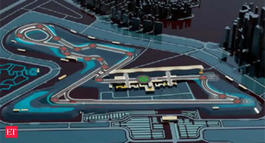 The circuit is part of a larger real estate project by the Jaypee Group ...