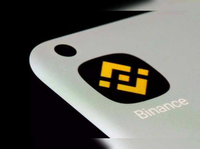 FILE PHOTO: Binance app is seen on a smartphone in this illustration