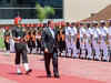 German Defence Minister Boris Pistorius arrives in Delhi, receives "Guard of Honour" at South Block