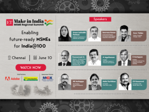 MSME Chennai Regional summit