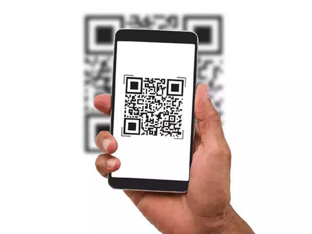Scan a QR code to receive payment