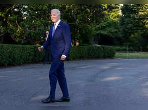 U.S. President Joe Biden returns from Colorado to the White House in Washington