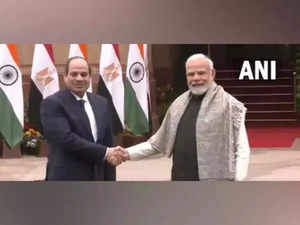 PM Narendra Modi holds talks with Egyptian President Abdel Fattah El-Sisi.